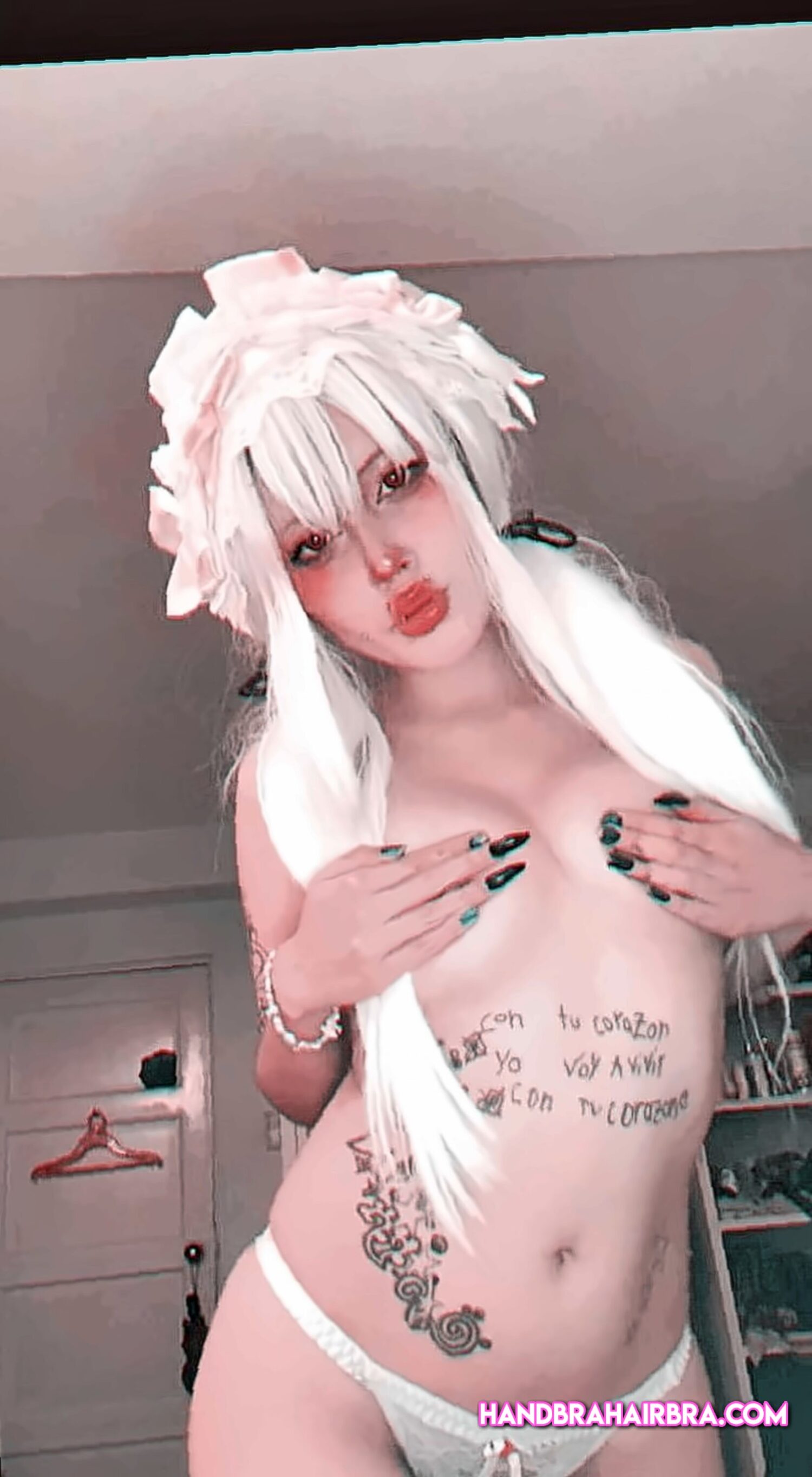 Ummmmzies maybe I should remove my hands and should you all how swollen my nips are