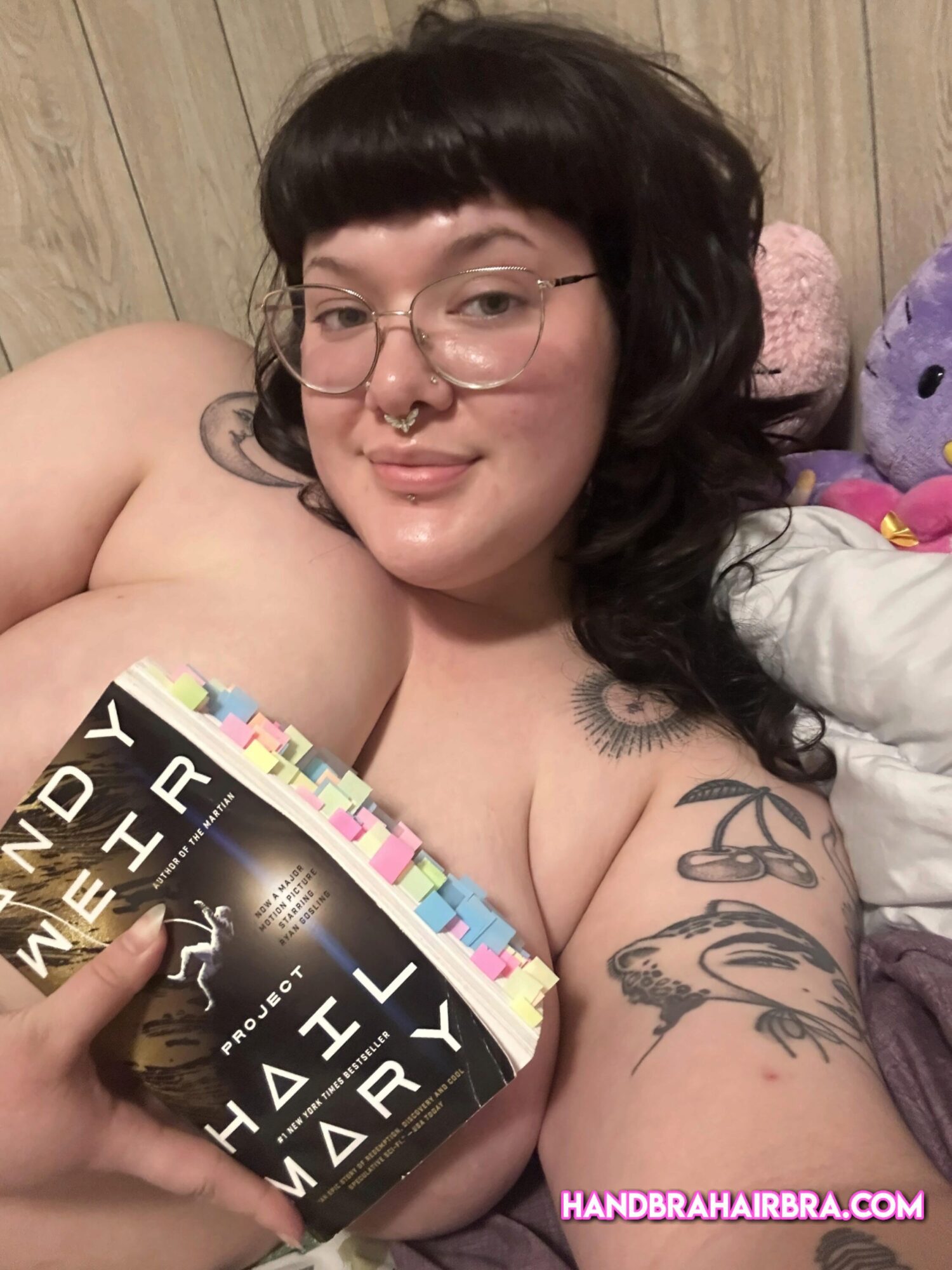 What if I used a book as my bra?